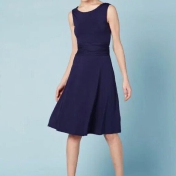 Boden tie waist cocktail dress tank dress size 6 - Picture 2 of 9